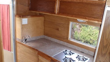 Truck camper build Part II (inside video tour)