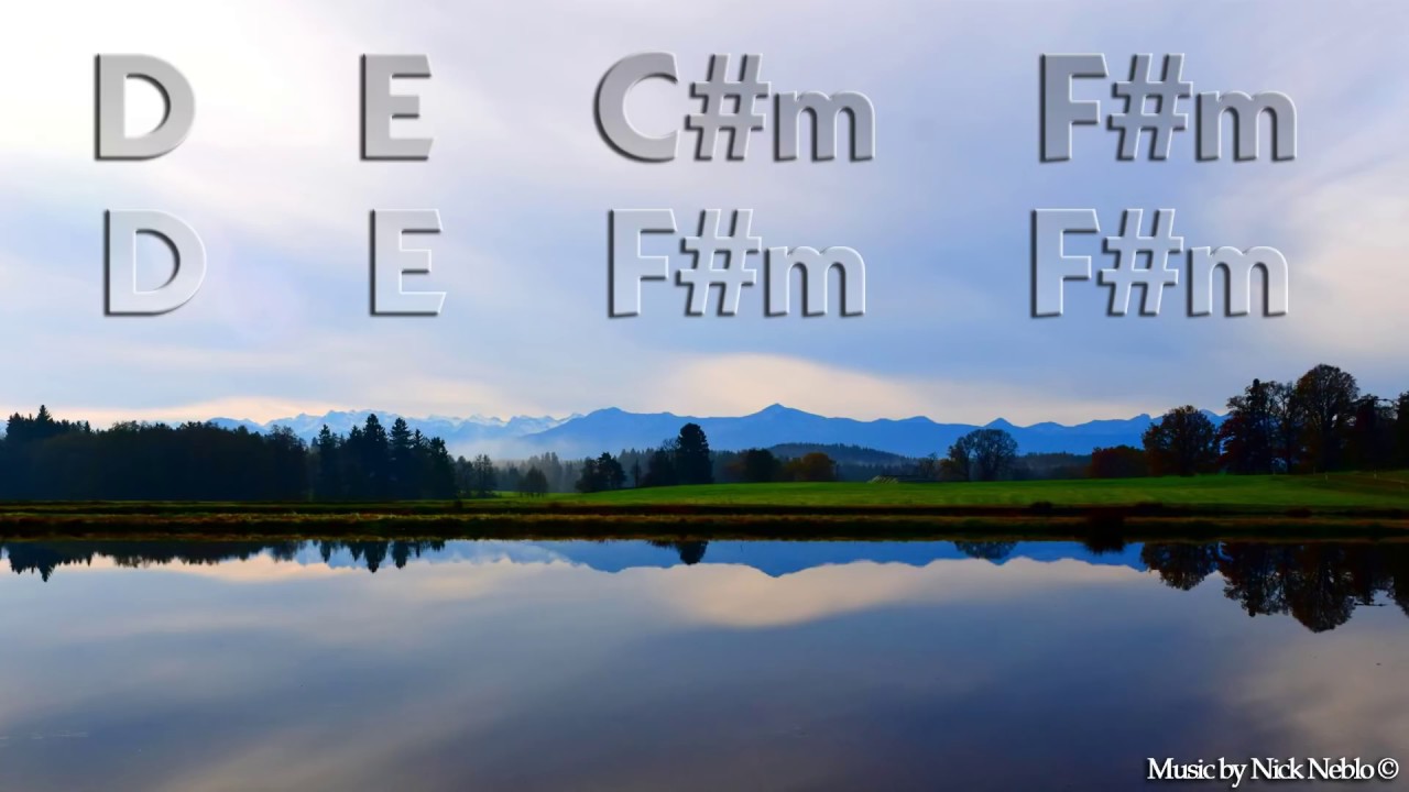 Slow Spiritual Guitar Ballad Backing Track F# Minor