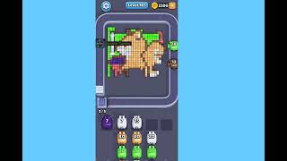Pixel Flow Level 101. Walkthrough Gameplay Wealth