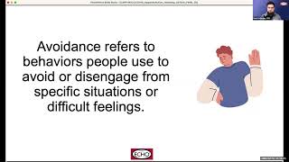 Skills ECHO - Identifying Patterns of Avoidance and Opposite Action Plans - February 2024