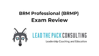 BRMP Exam Review Video 2026
