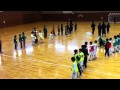 ハンドボールシュート練習?