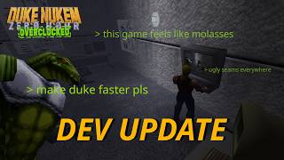 Duke Nukem: Zero Hour Overclocked Dev Update (Glitches & Movement Speed!)