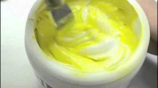 Smooth Canvas Surface with Molding Paste