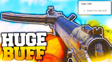 BEST. GUN. EVER... EPIC TYPE-100 BUFF in WW2! (INSANE "V2 ROCKET" w/ BUFFED TYPE-100)