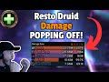 S4 resto druid damage is nuts  505 ilvl rdruid topping meters