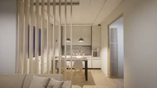 Virtual apartment tour in Unreal Engine 5: an example of architectural visualization