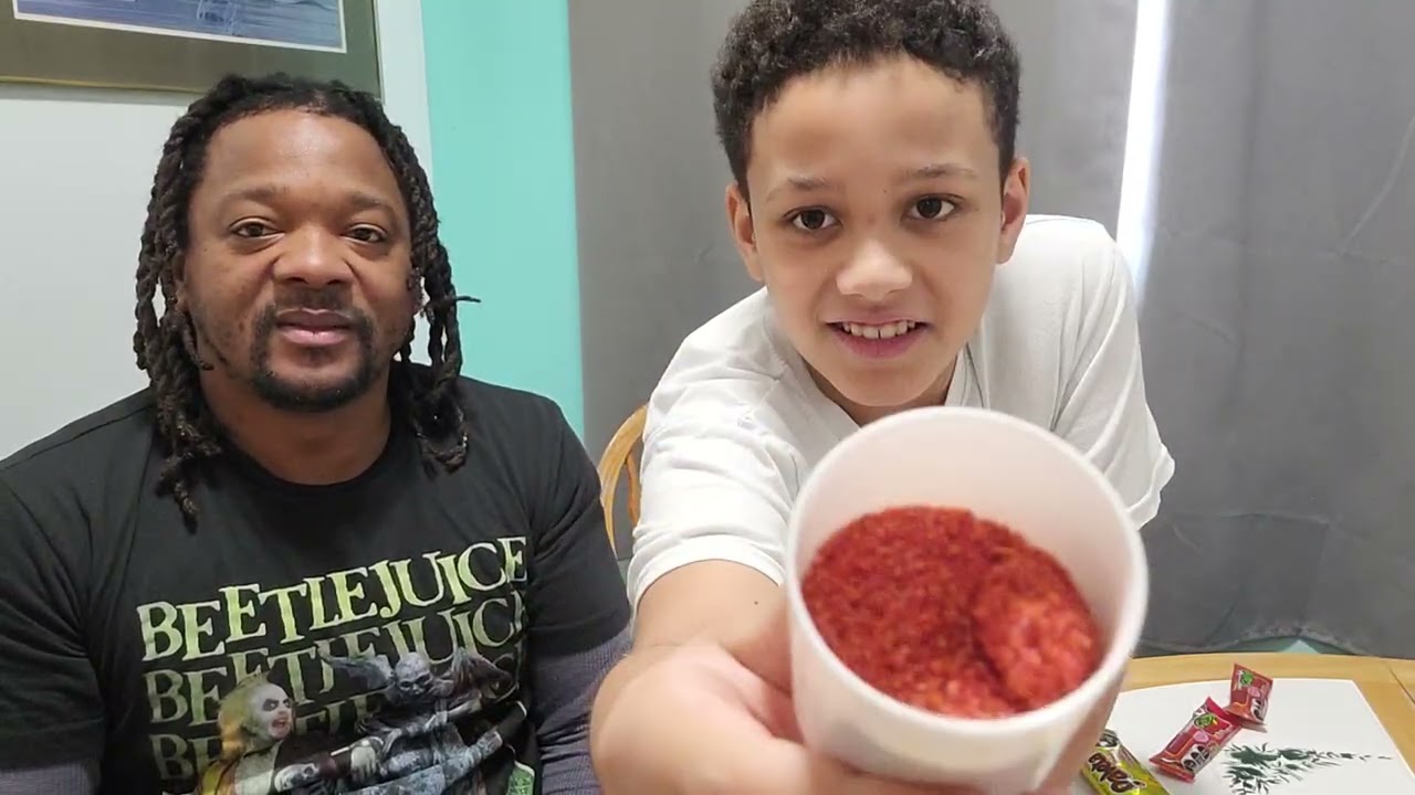 Trying mexican candy!