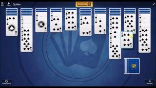 Microsoft Solitaire Collection - Spider October 17 2016