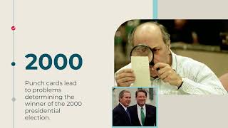 A Brief History on Using Machines to Count Votes