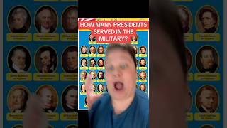 HOW MANY PRESIDENTS SERVED IN THE MILITARY #history #usa #president #military #election #elections