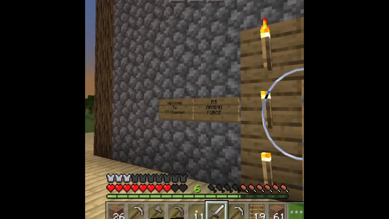 Minecraft Simple Survival House Tour 🔥 Solo Gameplay 