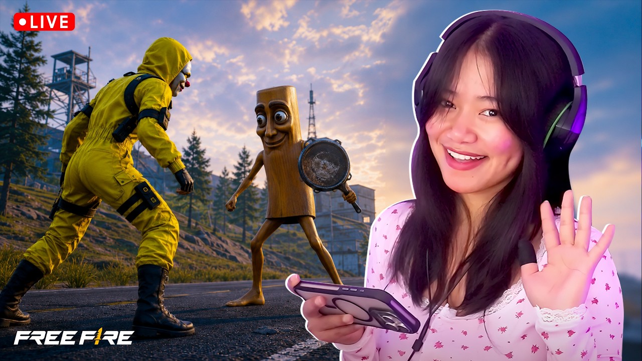 🔴 Free Fire LIVE with Sooneeta | Rank Push & Intense Gameplay ❤️ #freefire #live #sooneeta