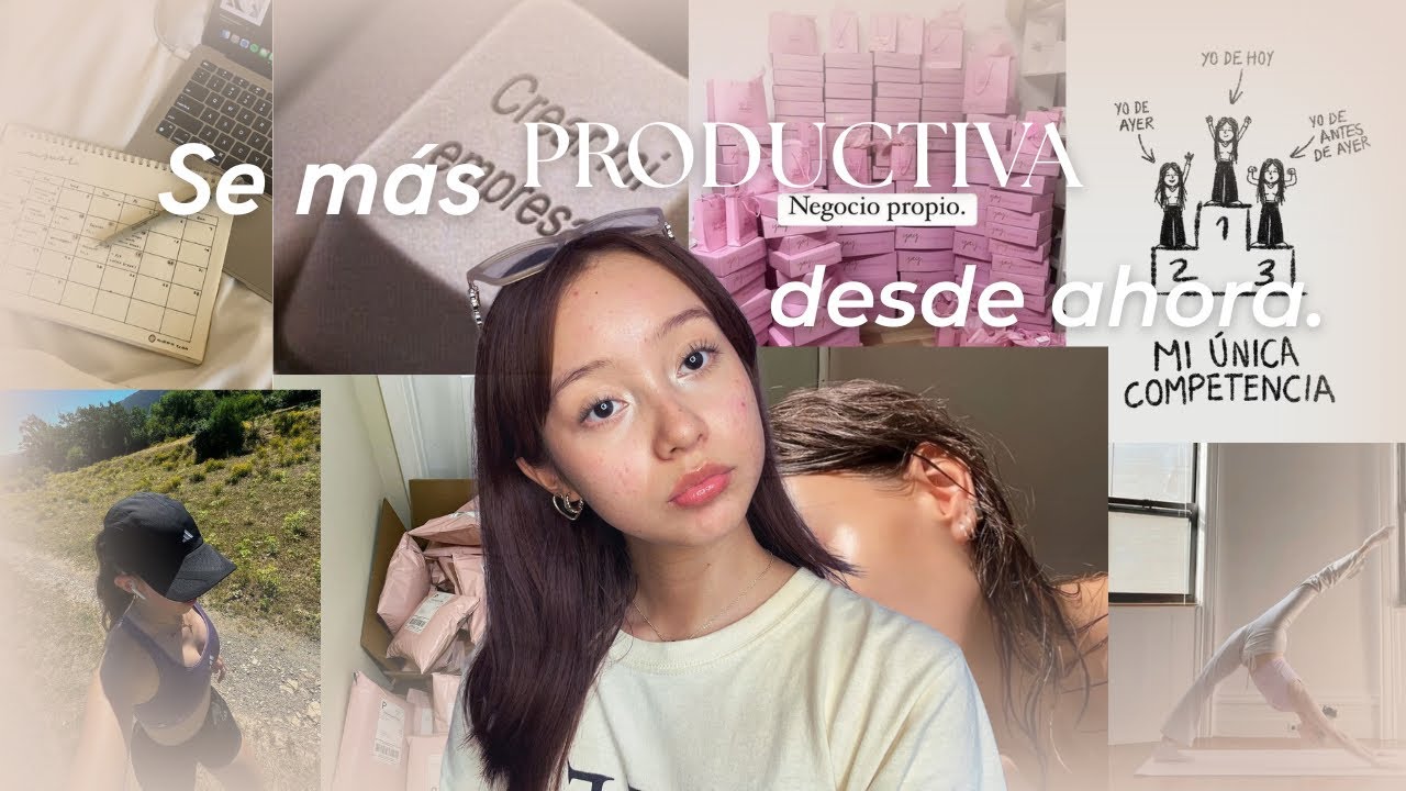 ¡Se más productiva desde ahora! ✨🌷 