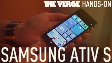 Samsung Ativ S hands-on