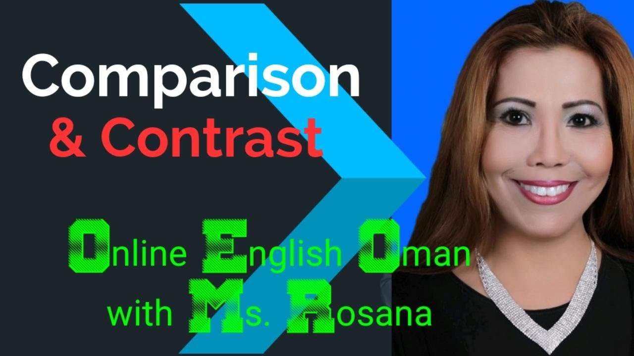 How to write a comparison and contrast essay - YouTube