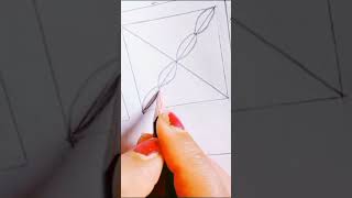An easy doodle pattern #arttutorial #stressrelief #artforbeginners #shorts #viral An Easy Doodle Pattern Arttutorial Stressrelief Artforbeginners