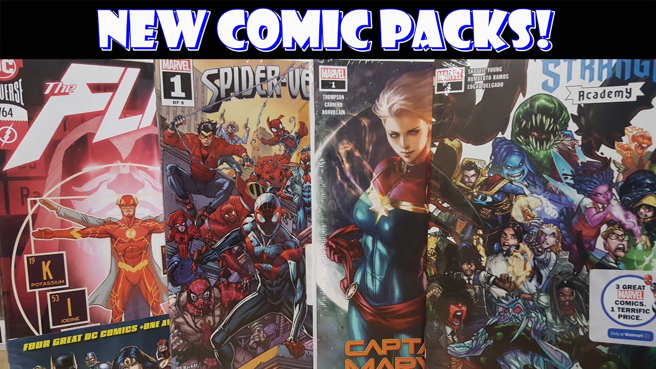 New Walmart Comic Packs: 4x THE MADNESS!