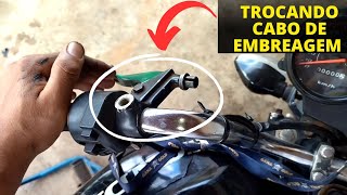 Como Trocar Cabo E Regular O De Embreagem Da Moto ?