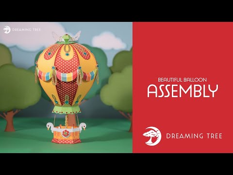 SVG File - Beautiful Balloon - Assembly Tutorial