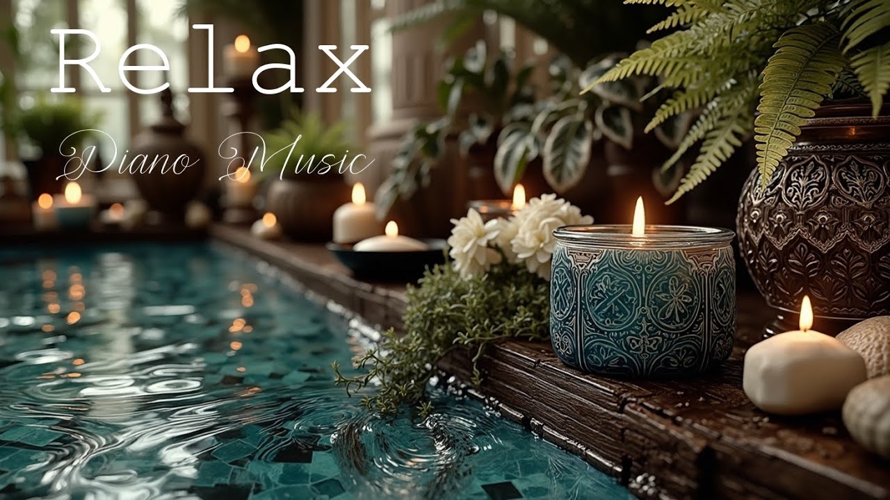 Relaxing Spa Piano 🌿 Deep Sleep Music for Stress Relief & Healing - YouTube