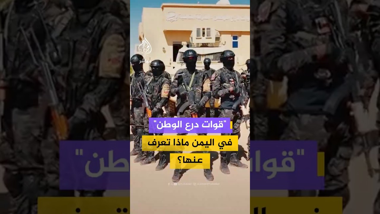"قوات درع الوطن" في اليمن ماذا تعرف عنها؟
