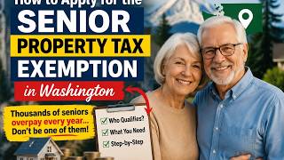 How to apply for the senior property tax exemption in Washington