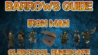 Oldschool Runescape Ironman Barrows Guide (In-Depth)