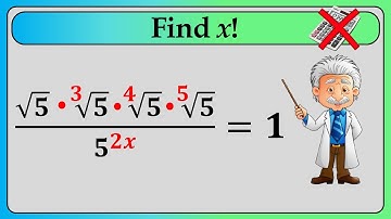 Nice Square Root Math Simplification | Find the Value of X