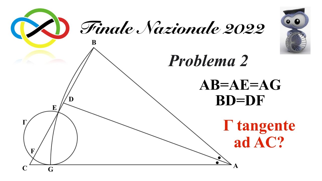 Risolviamo i problemi della Finale Nazionale 2022: 2