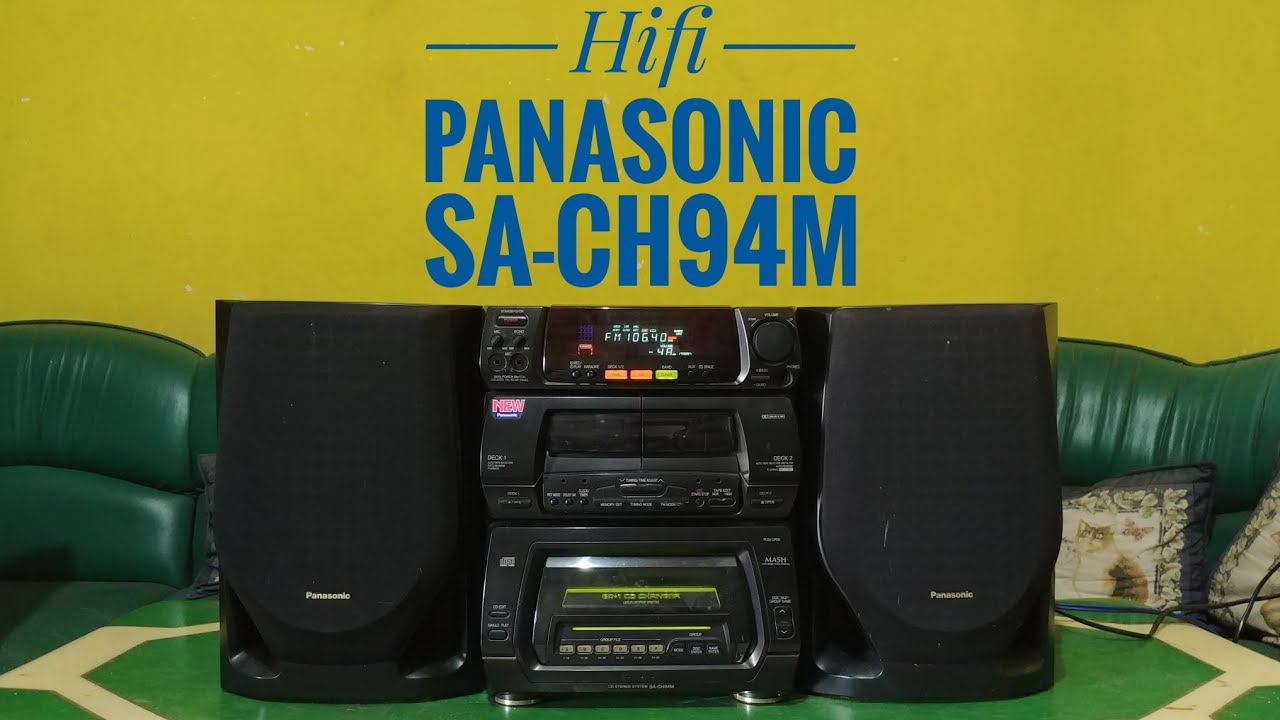 Hifi System Panasonic SACH94M YouTube