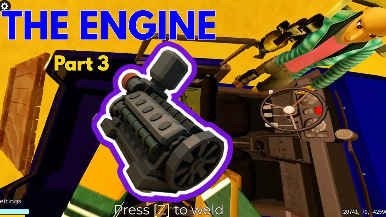 Roblox Desert Survival Part 3… The Engine Wasn’t the Worst Thing 😭