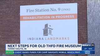 What is the future of the former Terre Haute Fire Department Station No. 9 Museum