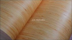 Bamboo veneer Production Process