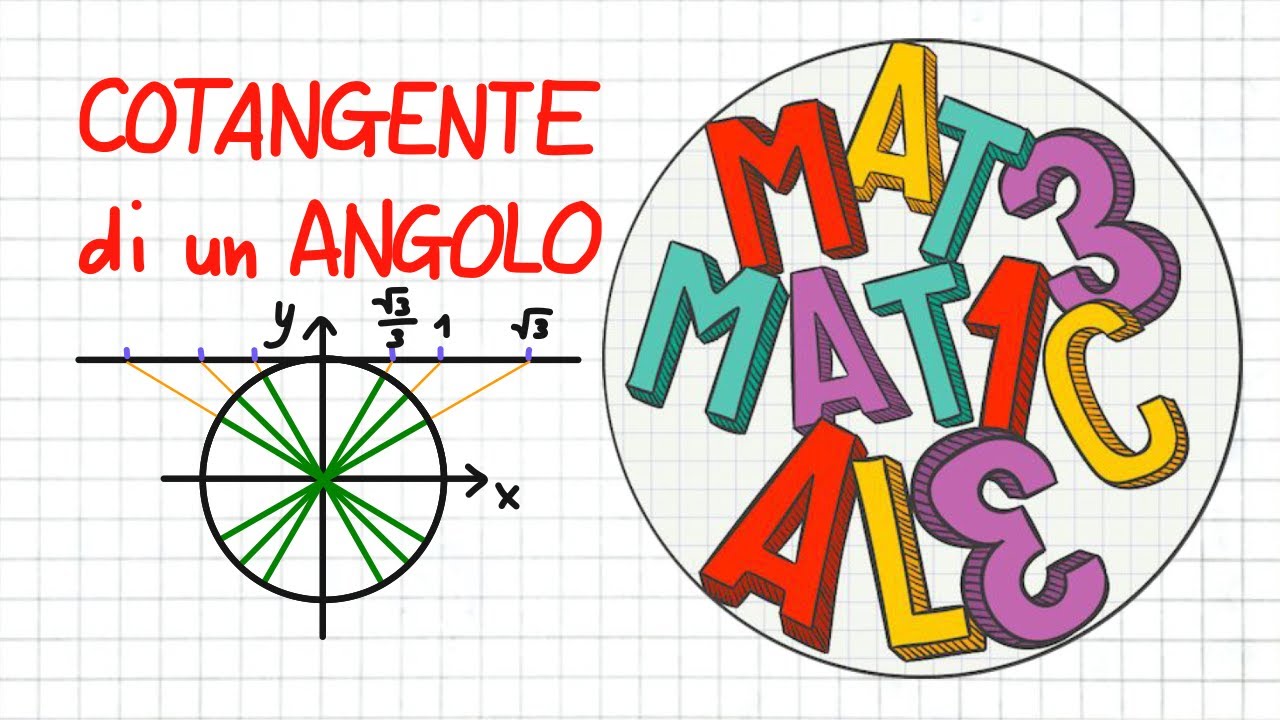 COTANGENTE di un angolo _ GN40