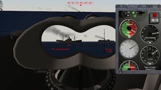 картинка: Silent Hunter 2 - прохождение - миссия 2 - Английское побережье