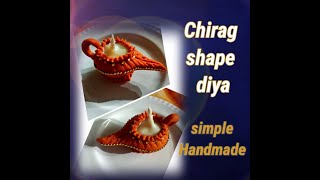 Aate ke diye/ Diya making/ handmade diya making Resimi