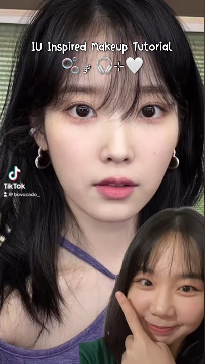 IU Makeup Tutorial✨ #iu #makeuptutorial #makeuplook