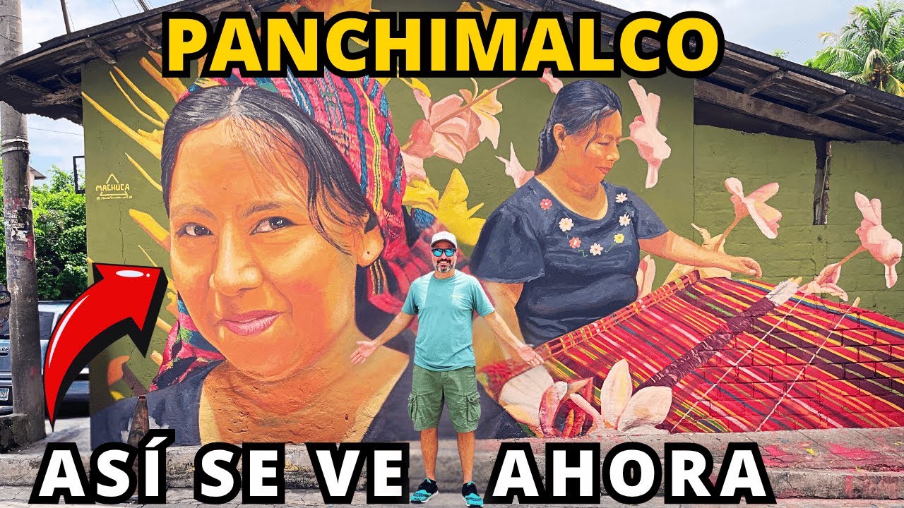 Así se ve Panchimalco HOY 😱🎨 | El festival de murales ÚNICO de El Salvador