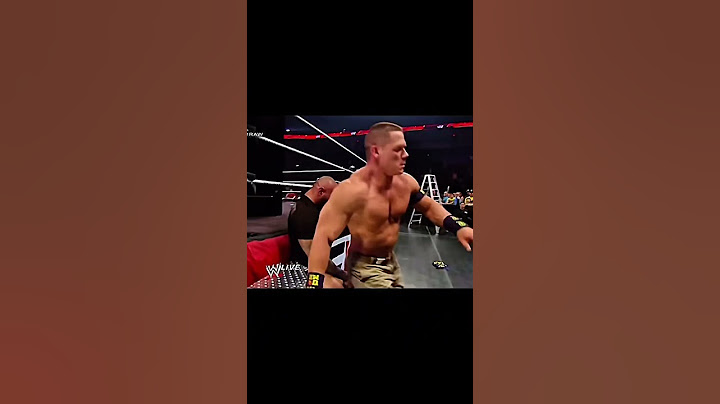 JOHN CENA ATTACK KAR DIYA RANDY ORTON KE UPAR😈🤯🔥☠️