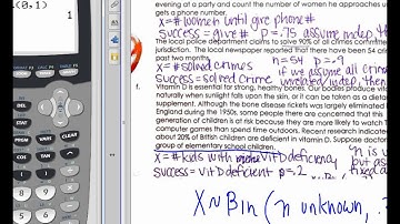 4 Tutorial   6 3 Review Binomial and Geometric Random Variables