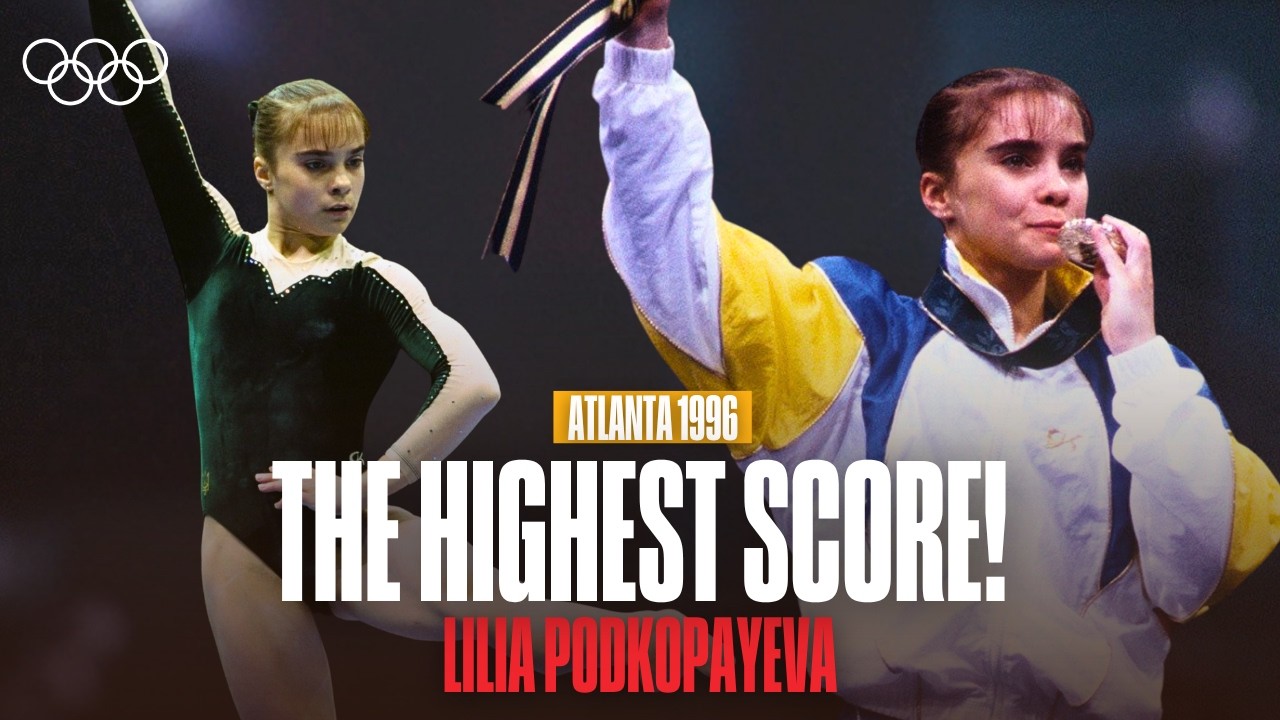 The Highest Score in Women's Gymnastics! Lilia Podkopayeva 🇺🇦🤸‍♀️ | Atlanta 1996