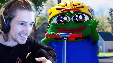 xQc Reacts to Spending time without your favorite streamer - Peepo Animation | xQcOW