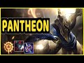PANTHEON VS XERATH SUPPORT GAMEPLAY MASTER I