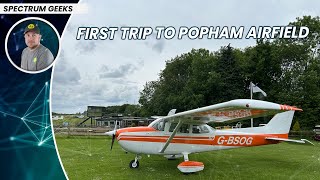 Flight from Gloucester to Popham // Cessna 172 // General Aviation // UK Pilot