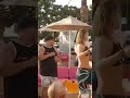 Arabian Belly Dance By Beautiful Girl Wearing Bikini On The Beach In Lebanon 