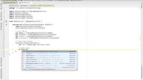 Kotlin Android Studio Tutorial - 4 Shared Preferences and Encryption Security