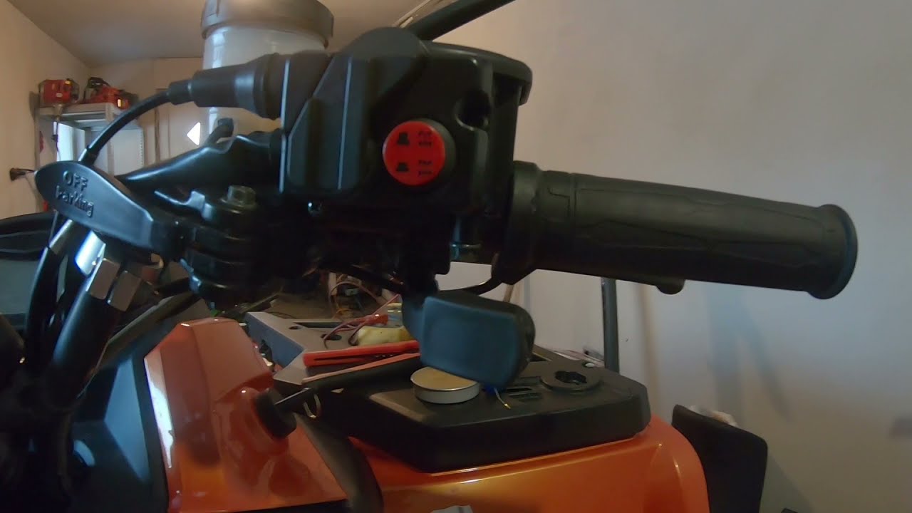 cf moto x850 vyhrievane rúčky plus palec.                      heated grip  stvorkolka #motovlog