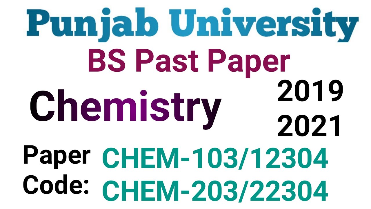 BS Botany four semester Past paper 2021|bs Chemistry four semester past paper| Punjab University