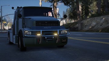 HD Wrecker | Optimized FiveM Tow Truck Showcase by Oazys Studio